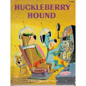 Huckleberry Hound – Big Golden Book 1960 Hanna-Barbera – Memling, McGary & Pratt